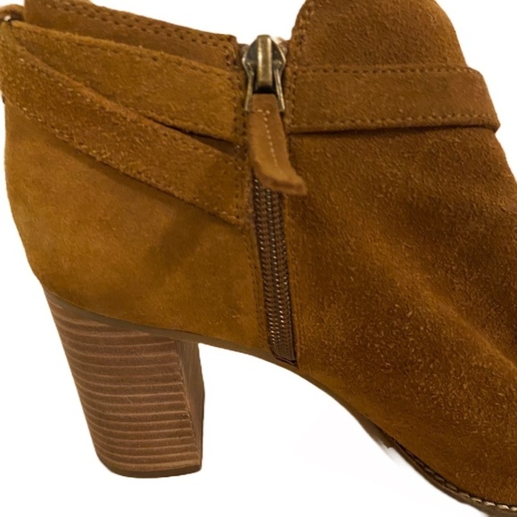 Franco Sarto Orena Women’s Size 9 Brown Ankle Booties - Picture 6 of 8